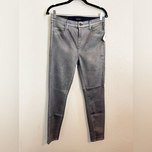 J Brand Neiman Marcus Metallic Skinny jeans. NWT  30 - Picture 3 of 10